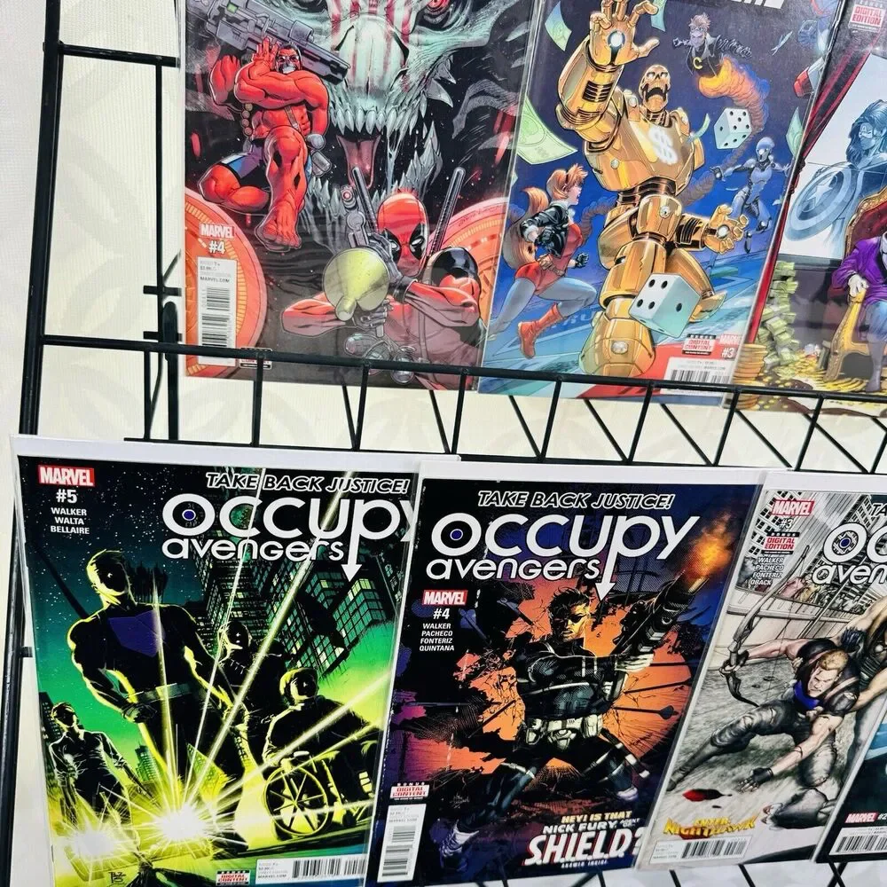 USAvengers 1-4 &‎ Occupy Avengers 1-5 Lot Marvel Key 1st